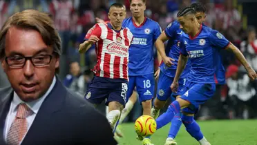 Chivas y Cruz Azul durante su partido por Liga MX / Foto: Diario Marca