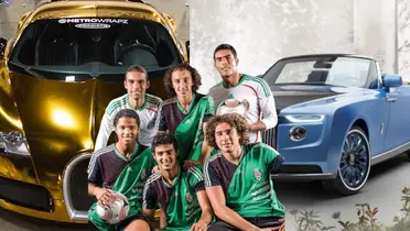 Coches de lujo que existen en el mundo, al frente, jugadores selección mexicana / El Futbolero 