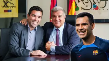 Rafael Márquez con la playera del Barcelona como DT de la filial / Foto: Diario Marca