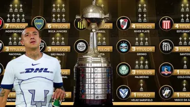 Robert Ergas junto a los equipos campeones de la Copa Libertadores / FOTO Instagram