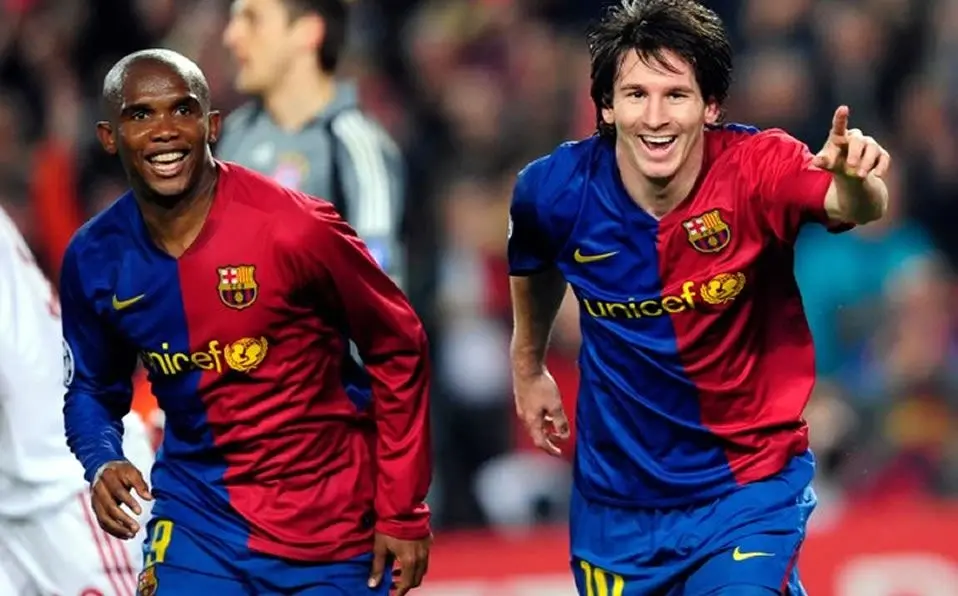 Samuel Eto´o explicó cómo ayudó a Lionel Messi para que sea el mejor del mundo