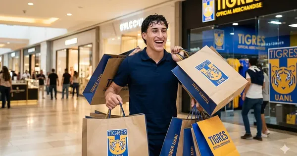 Alejandro Zendejas apareció con souvenirs de Tigres en medio de los rumores de su salida del América