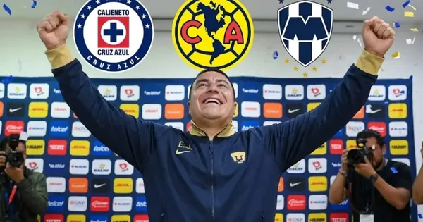 Ilustración digital de Efraín Juárez, entrenador de Pumas