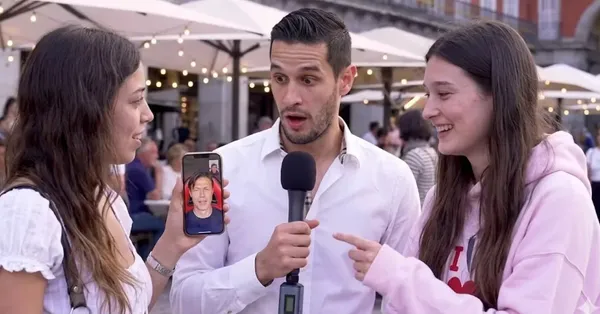 Adrián Marcelo es sorprendido por las hijas de Matías Almeyda