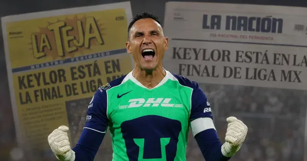 La esposa de Keylor Navas en los palcos de Ciudad Universitaria.