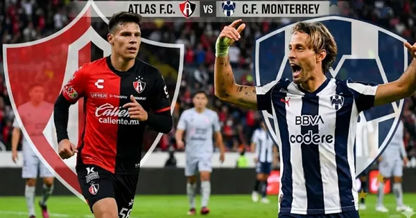 Las alineaciones de Atlas vs Monterrey de la Jornada 14 del Clausura 2026