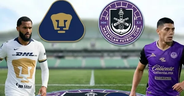 Conoce las alineaciones del Pumas vs Mazatlán