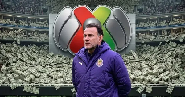 Ilustración digital de Gabriel Milito, entrenador de Chivas