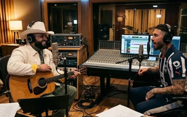 Sergio Ramos habría buscado sacar un álbum con Carin León pero la directiva se lo negó