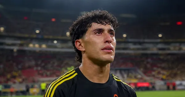 El futbolista norteamericano fue captado tras el compromiso.