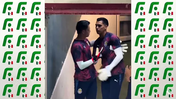 (VIDEO) Lo que no se vio: El gesto de Raúl Rangel con Óscar Whalley previo a su debut con Chivas