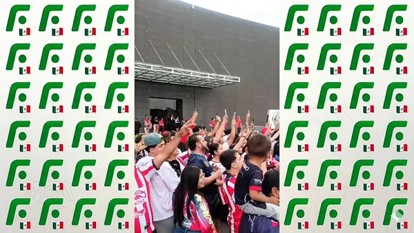 (VIDEO) Así fue la calurosa llegada de Chivas a Aguascalientes