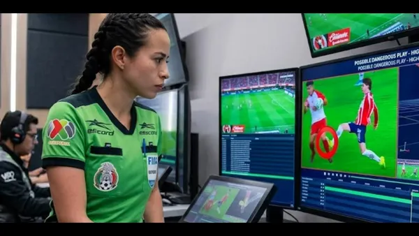 (VIDEO) Lo que dice el reglamento sobre la falta de Brian Gutiérrez ante Tijuana ¿era roja?
