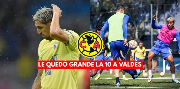 A Diego Valdés le queda grande la número 10 del América y en Coapa ya hay quien tome su lugar.