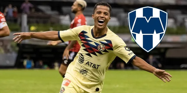 A Giovani dos Santos se le termina su etapa de Club América, ya que mencionan que no renovaría y aparece en el horizonte Rayados, como una posibilidad.