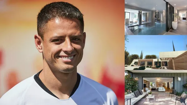 A Javier Hernández le gustan las grandes mansiones, con muchos lujos y por una de ellas pagó 5.6 MDD