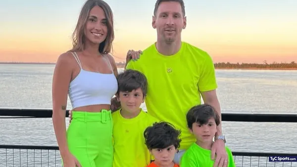 A menos de 24 horas de salir campeón con PSG, Messi se fue a disfrutar su día libre