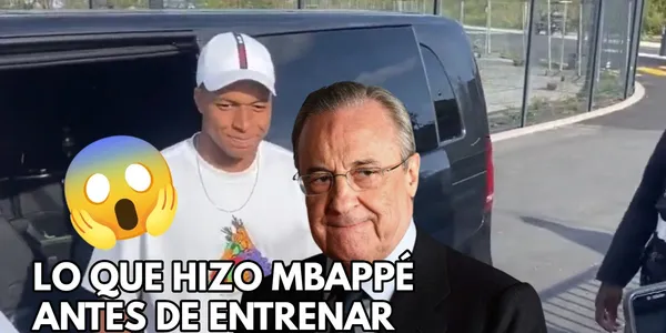A pesar de que podría irse del Paris Saint-Germain, lo que hace Kylian Mbappé al llegar al entrenamiento, tiembla Florentino Pérez.