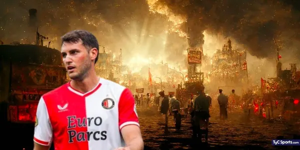 A pesar de ser el mejor de Feyenoord, revelan desde Países Bajos el apocalipsis que tendrá por Chaquito