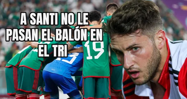 A Santiago Giménez no le pasan la pelota, hay que darle más respaldo.