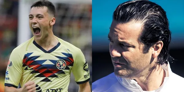 A Santiago Solari le preguntaron por el caso de Federico Viñas, quien estuvo en la banca de Club América aunque estaba fuera de la convocatoria