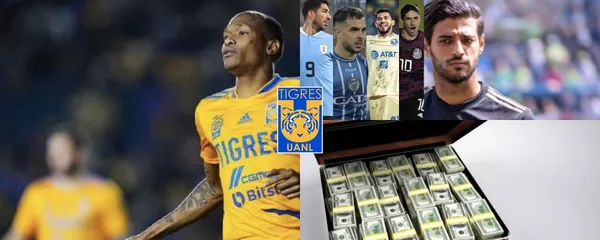 A Tigres le interesa un crack sudamericano por el que pagaría hasta 160 millones.