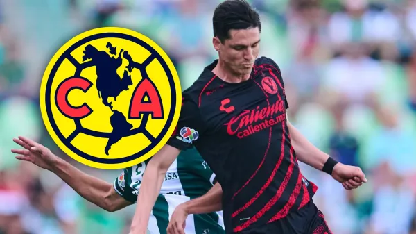 Aaron Mejía durante el encuentro entre Xolos y Santos Laguna