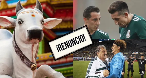 Abrió los ojos, se dio cuenta que la camiseta del Tri le quedó muy grande y al ser cuestionado sobre su si se queda, calló y deja ver que ya no le interesa el Tri.