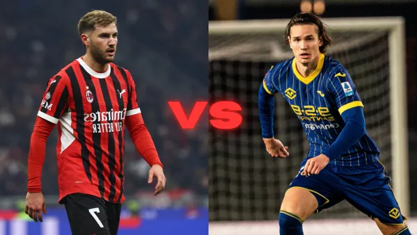 AC Milan vs. Hellas Verona | Foto: @acmilan y @HellasVeronaFC