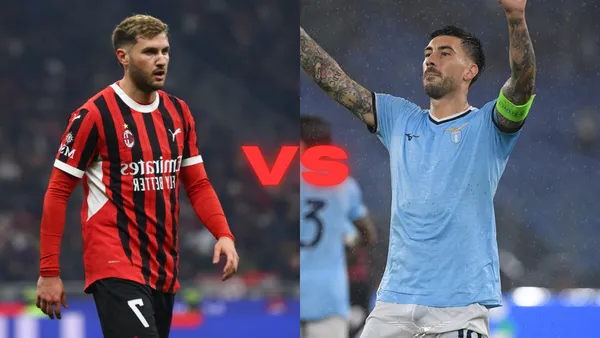 AC Milan vs Lazio | Fotos: @acmilan y @OfficialSSLazio