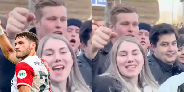 Aficionados de Feyenoord hablan de Santi Giménez, uno de ellos revela el mote con el que lo bautizaron