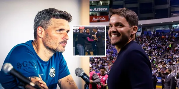 Ahora le tocó a Fernando Ortíz hablar de su cruce con Nicolás Larcamón.