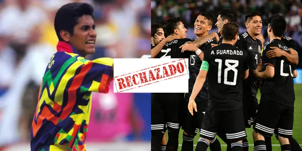 Ahora son grandes amigos, pero en ese entonces no lo veía como titular en la Selección de México