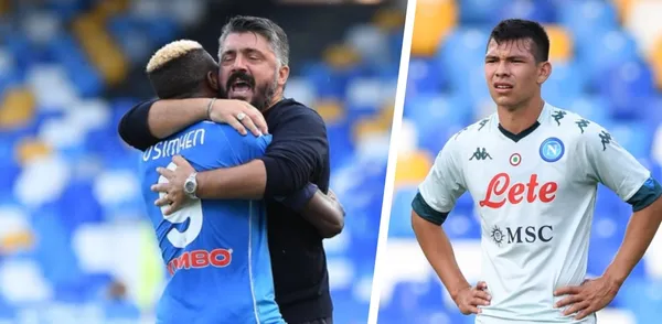 Ahora todo tiene sentido y se revela por qué Gattuso tiene a sus ahijados y menosprecia cada que puede a Hirving Lozano.