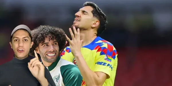 Al aficionado del Club América le duele ver al ‘Chino’ Huerta como la nueva figura de la Selección Mexicana