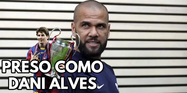 Al igual que Dani Alves, el jugador que ganó la Champions League con Lionel Messi y ahora podría caer en prisión.