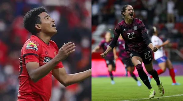 Al jugador se le vio contento y apoyando con todo a México