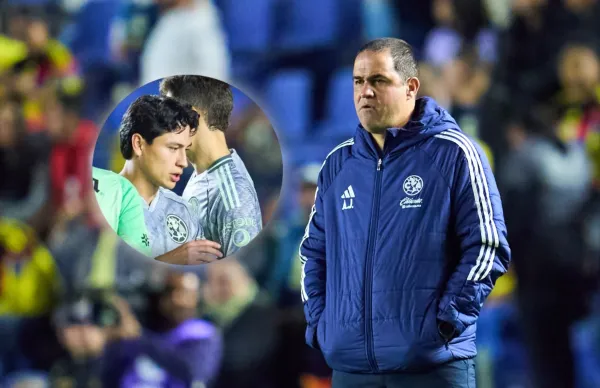 Al minuto 19 del encuentro entre América y San Luis, el zaguero azulcrema fue expulsado.