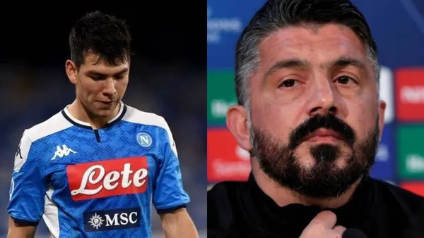 al parecer Gennaro Gattuso no quiere a Hirving Lozano y en Italia ya hablan de su reemplazo en el Nápoli.