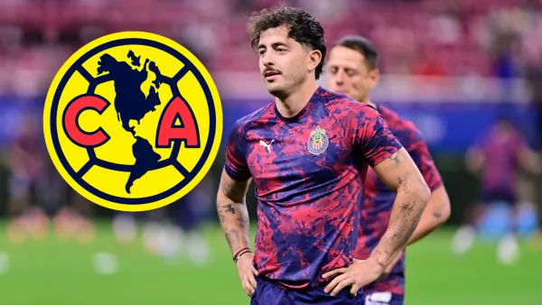 Alan Mozo durante su etapa en Chivas