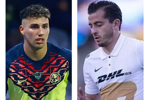 Alan Mozo marcó el primer gol para Pumas y dio la asistencia para el segundo, caso contrario al de Jorge Sánchez, quien no ha podido hacerse presente en el marcador.