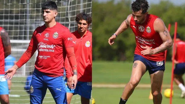 Alan Pulido y Alan Mozo no estarán vs Tigres pero García tiene una sorpresa | Foto: IG @alan_mozo y @alan_pulido17