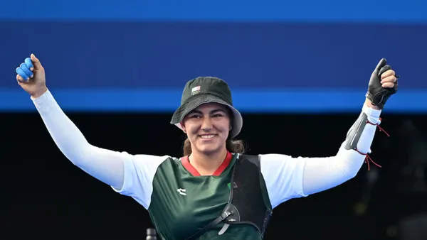 Alejandra Valencia en París 2024. (Foto: EFE)