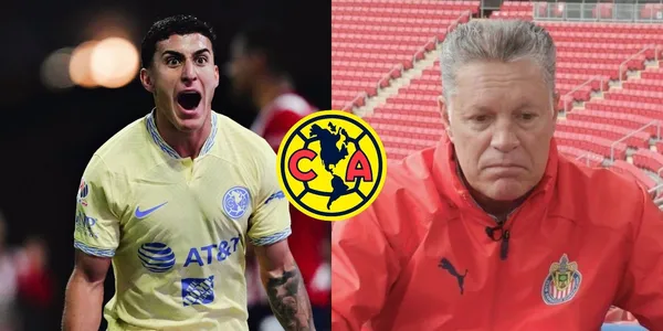 Alejandro Zendejas grito su gol como nunca lo había hecho con el América