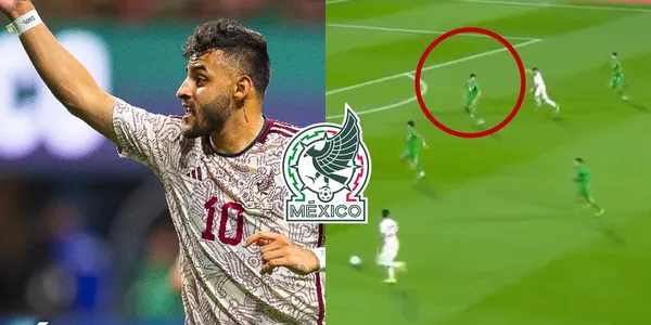 Alexis Vega anota un gran gol ante Irak