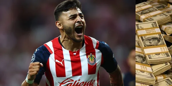 Alexis Vega anotó el primer gol de Chivas en el Clausura 2023.