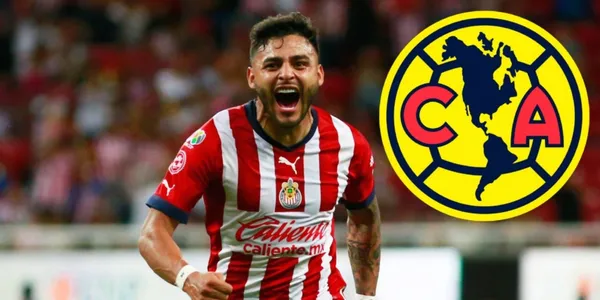 Alexis Vega dijo que sí jugaría en América y la imagen que me muestra que ya no quería estar en Chivas