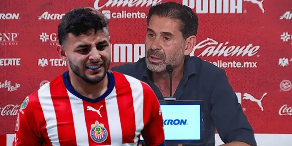 Alexis Vega fue uno de los elementos que no anduvo fino en el Clásico Nacional y Fernando Hierro habla sobre su continuidad en Chivas