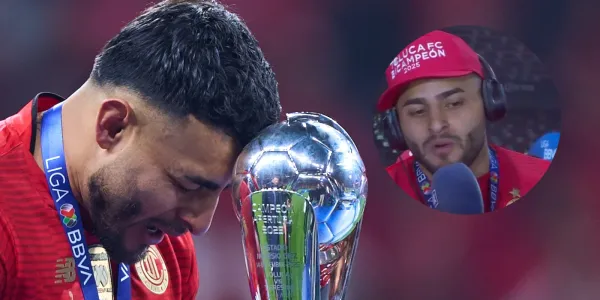 Alexis Vega mando un mensaje a la afición de Chivas luego de obtener el bicampeonato con el Toluca