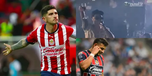 Alexis Vega salió al concierto de Lunay, mientras Víctor Guzmán le demuestra que Chivas no es fiesta